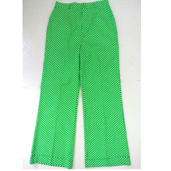 Vintage 1970s JR Bazaar Sears BOHO Long Skirt Polka Dot Red White Blue 13